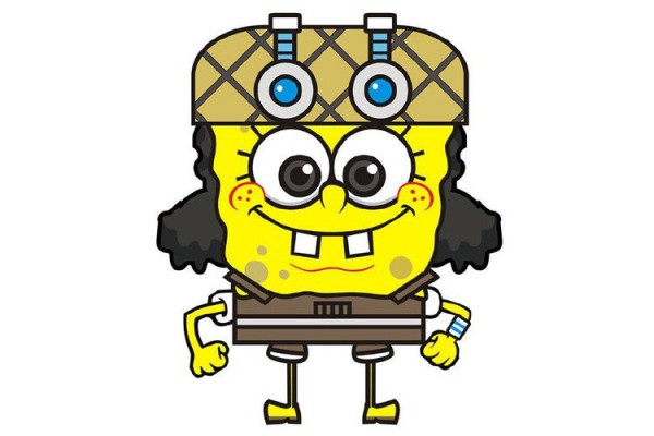 Spongebob who loves to dress up