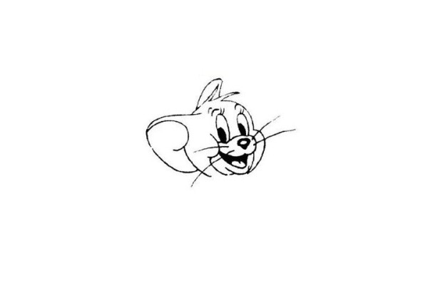 How to draw the little mouse Jerry in Tom and Jerry