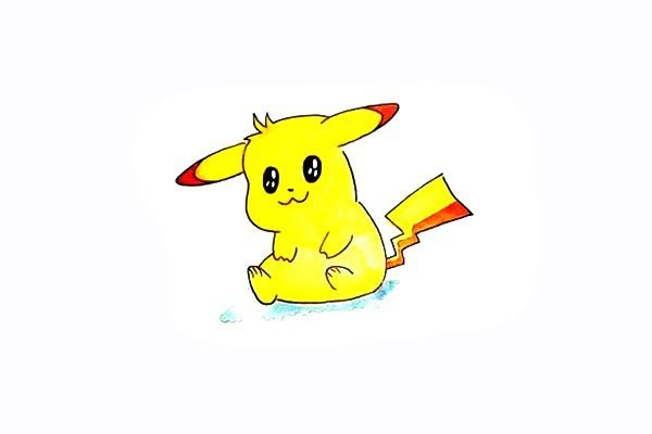 How to draw Pikachu