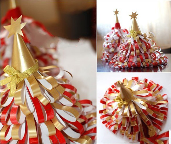 How to make a paper Christmas tree