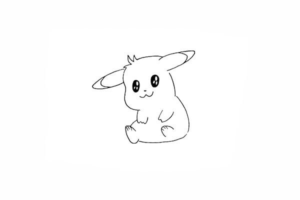 How to draw Pikachu