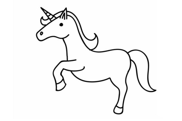 How to draw the unicorn in My Little Pony