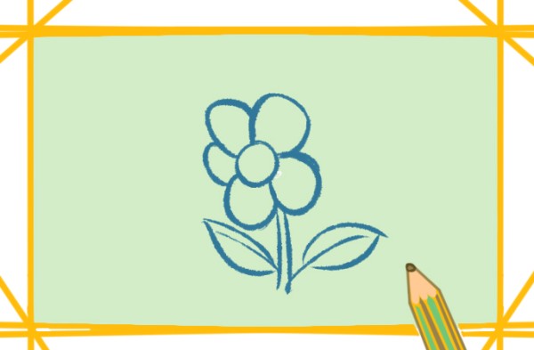 How to draw a pure white flower