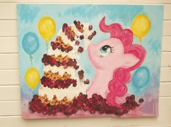 Watch My Little Ponys birthday watercolor paintings online