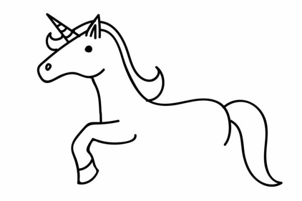 How to draw the unicorn in My Little Pony