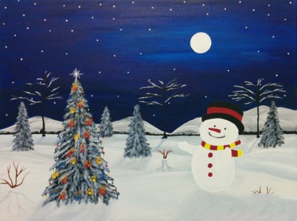 Watch Quiet Snowman paintings online