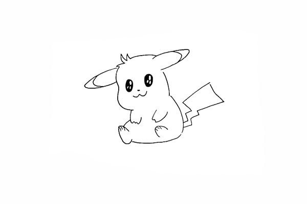 How to draw Pikachu