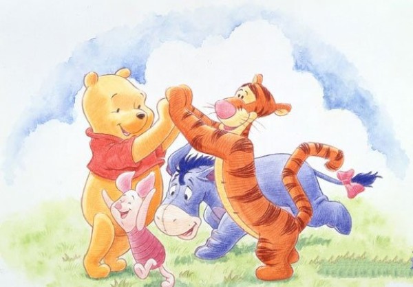 Winnie the Pooh and Tigger