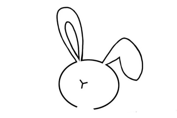 How to draw a jade rabbit in simple strokes