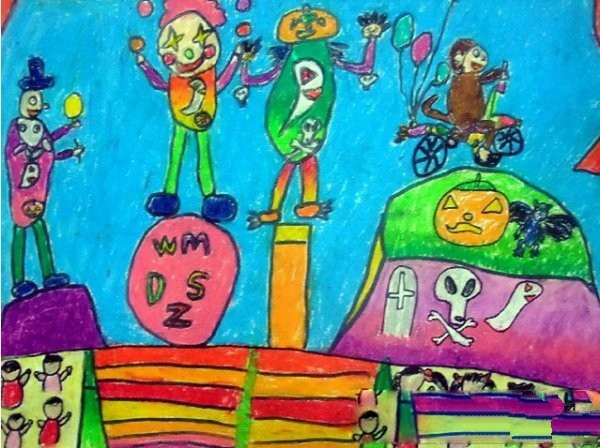 Halloween childrens drawing pictures-Celebrate Halloween