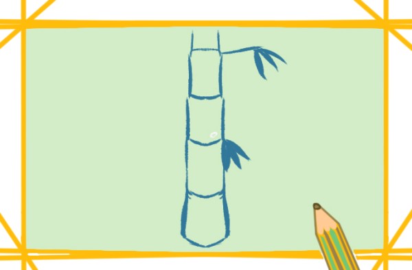 How to draw elegant bamboo