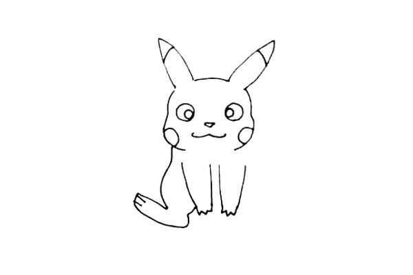 How to draw Pikachu