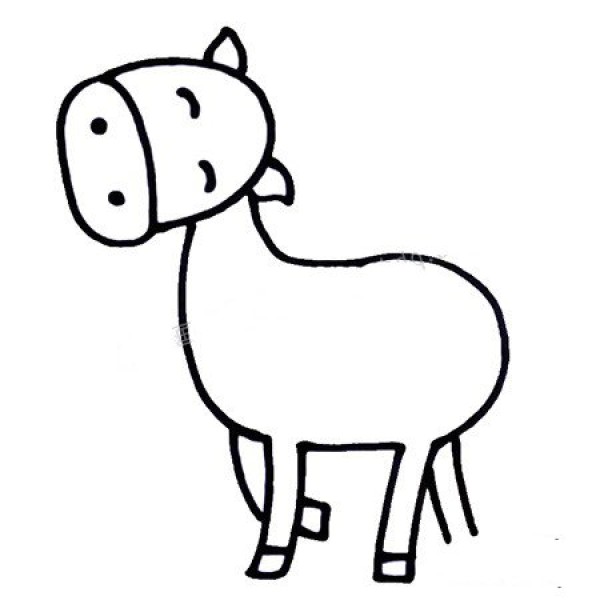 Learn to draw a pony video tutorial