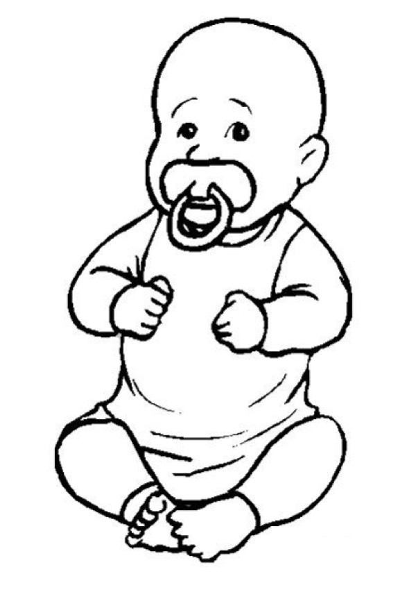 Baby simple drawing pictures