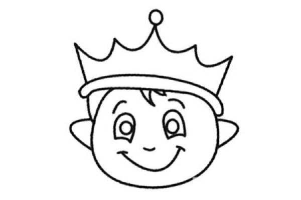 A complete collection of princes simple drawings and drawing steps