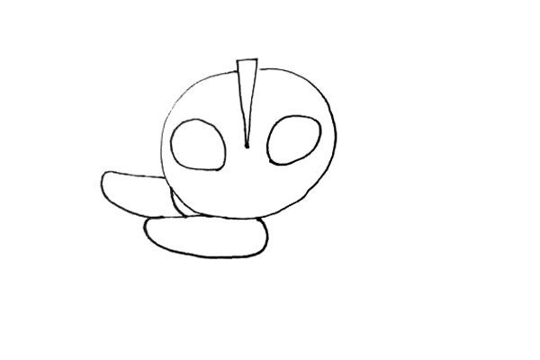 Learn to draw Ultraman simple strokes