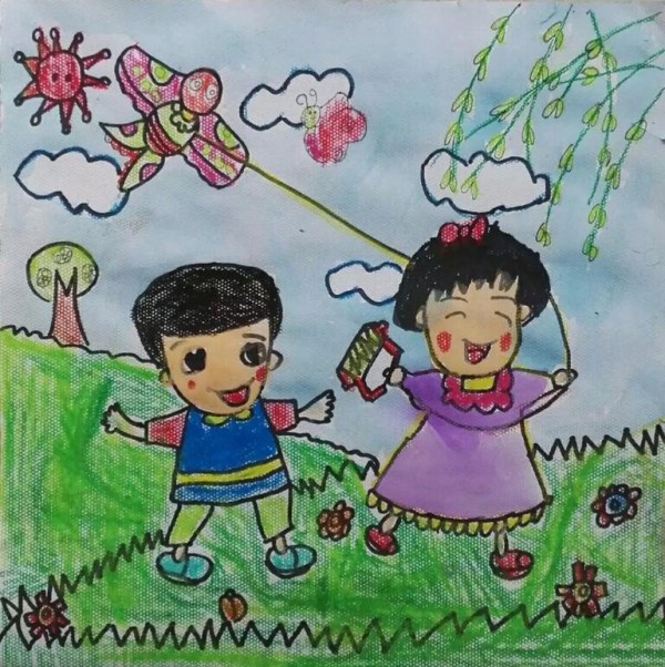 Fly a kite to celebrate the Qingming Festival. Appreciate the pictures about the Qingming Festival.