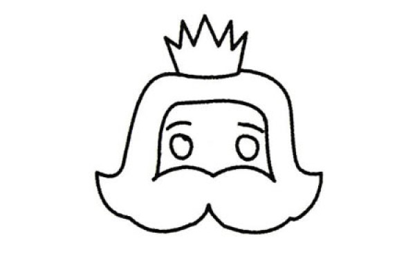 Complete collection of kings simple drawings and drawing steps