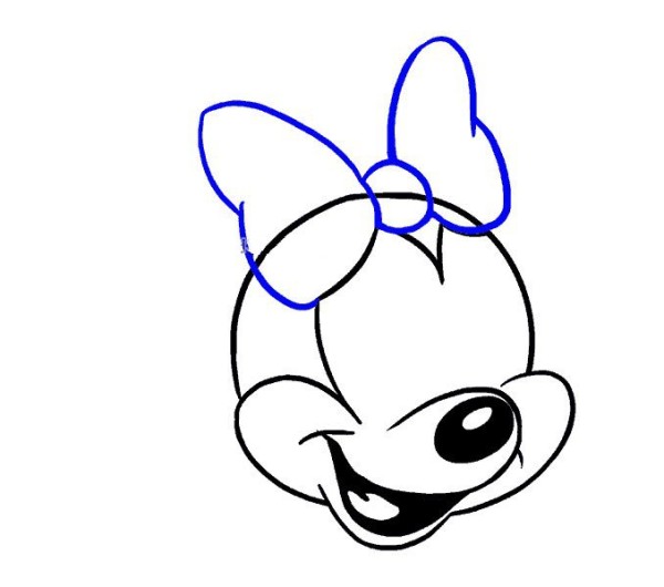 Super detailed steps to teach you how to draw Minnie