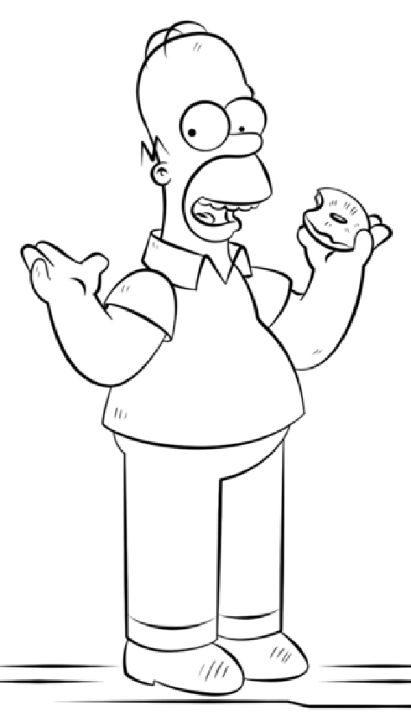 How to Draw Homer Simpson