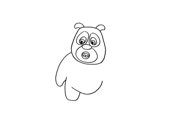 How to draw Little Bear II