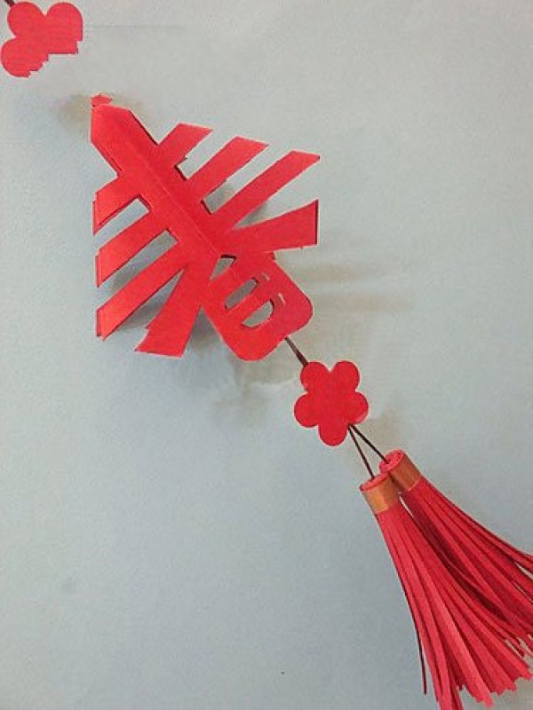 Handmade Spring Festival hanging ornaments