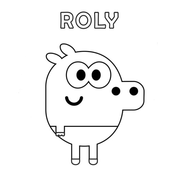 Roly the hippo in Archies kindergarten