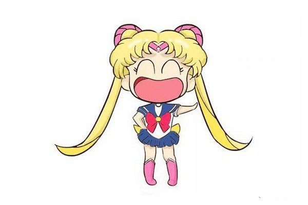 Learn to draw Sailor Moon Usagi Tsukino