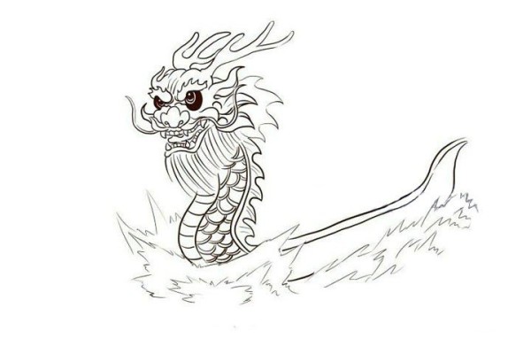 Dragon Boat Festival simple drawing tutorial