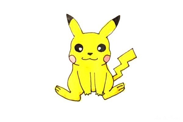 How to draw Pikachu