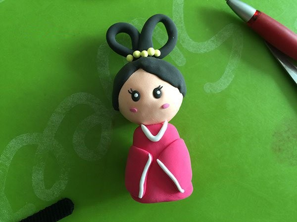 Mid-Autumn Festival plasticine handmade