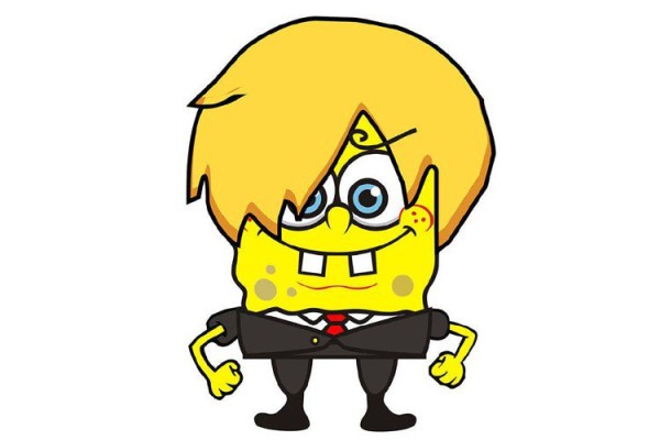 Spongebob who loves to dress up