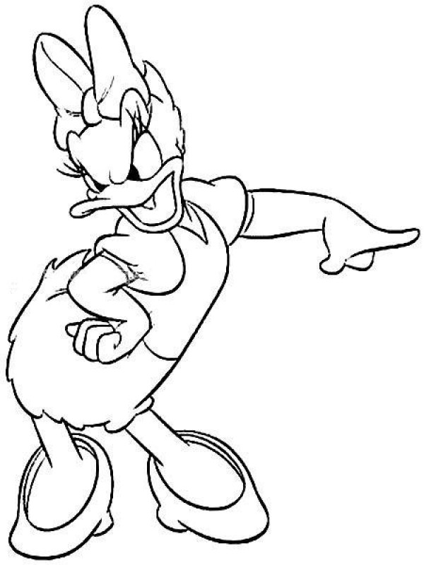 Donald Duck simple drawing pictures