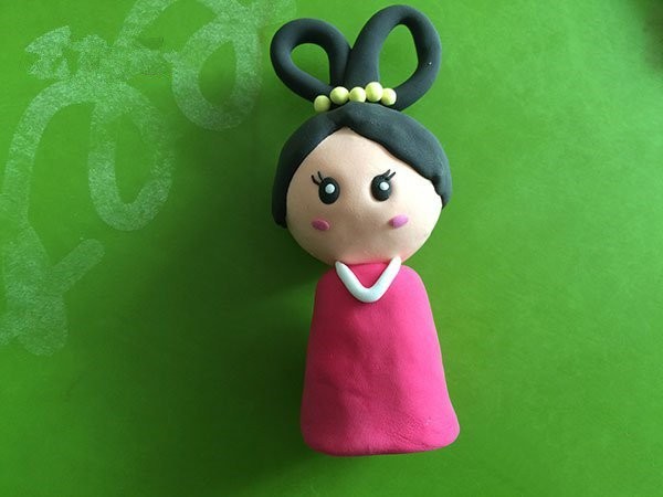 Mid-Autumn Festival plasticine handmade