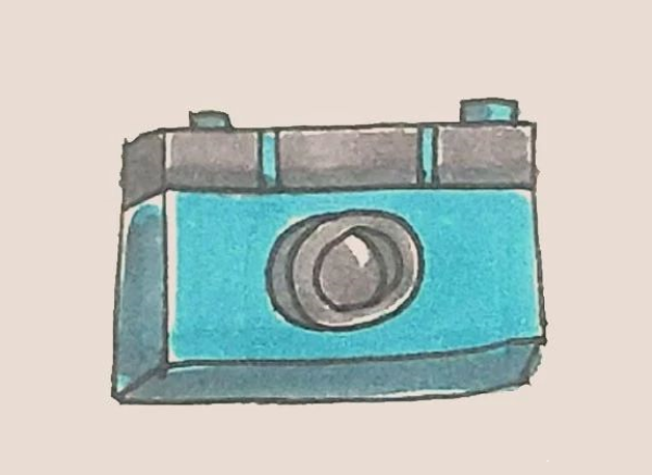 Simple drawing of camera