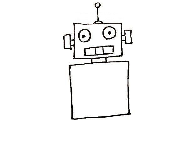 Learn to draw robots