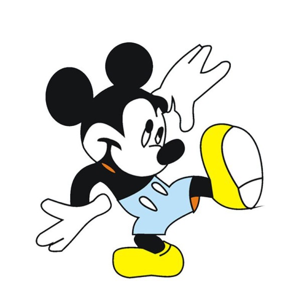 Happy Mickey Mouse