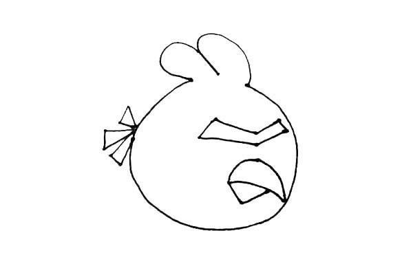 Learn to draw angry birds easily