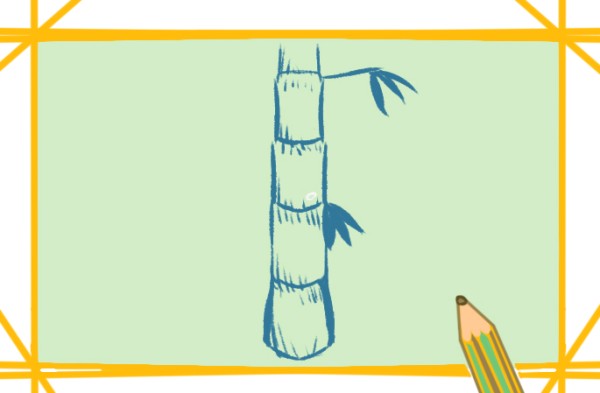 How to draw elegant bamboo