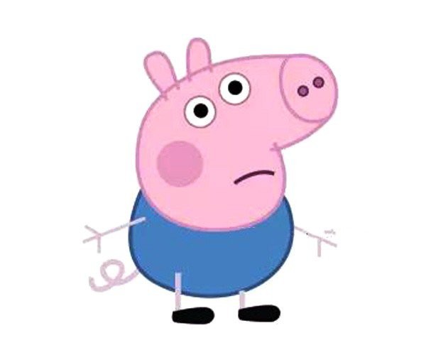 Peppa Pigs brother George