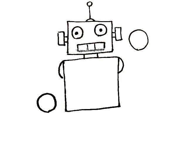 Learn to draw robots