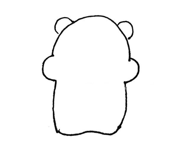 Learn to draw a cute hamster