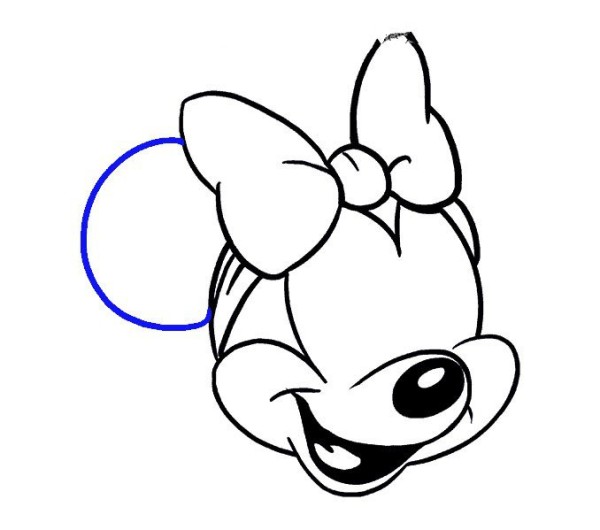 Super detailed steps to teach you how to draw Minnie