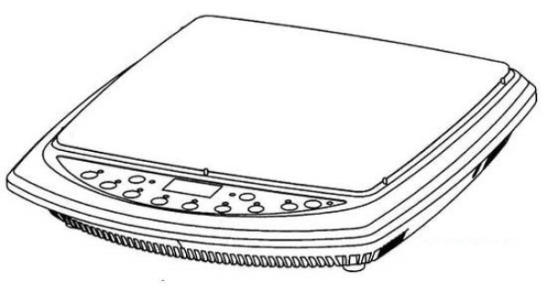 Kitchen induction cooker simple strokes picture