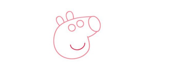 There is also this pig in the Year of the Pig. How to draw Peppa Pig?