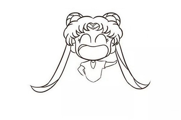 Learn to draw Sailor Moon Usagi Tsukino