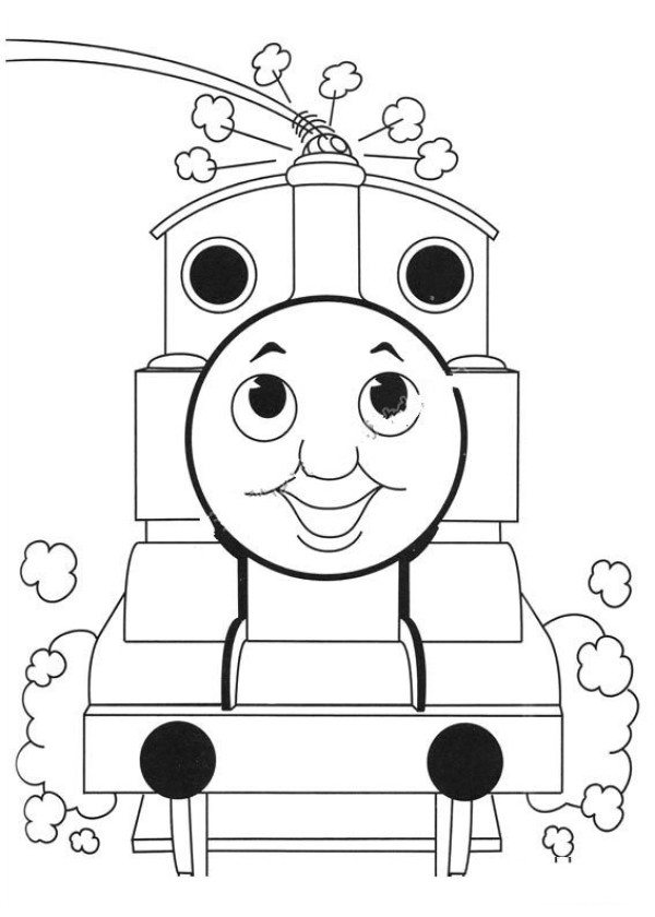 Thomas the Tank Engine simple drawing