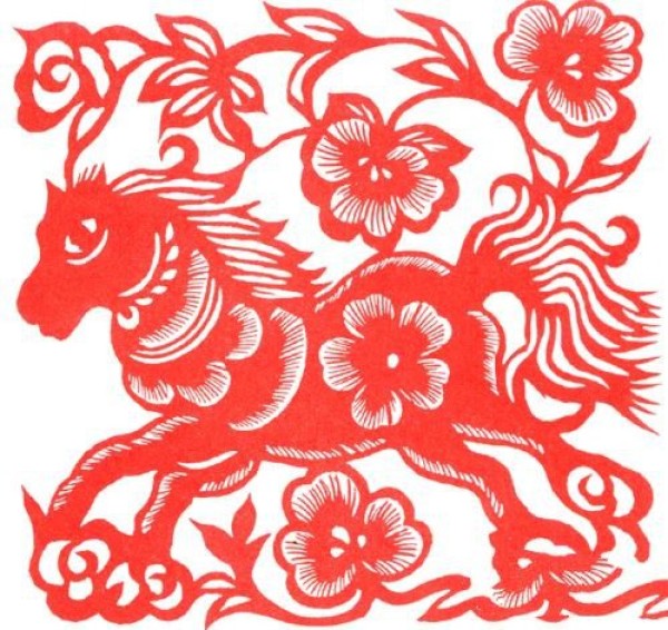 New Year Handmade: Year of the Horse Window Decoration Paper Cutting Tutorial