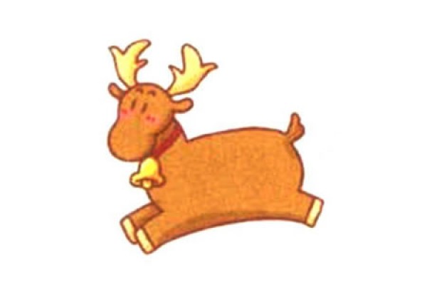 Q cute reindeer simple drawing tutorial