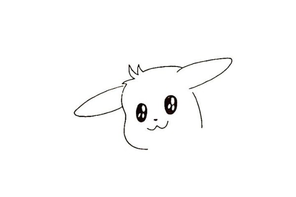 How to draw Pikachu in simple strokes